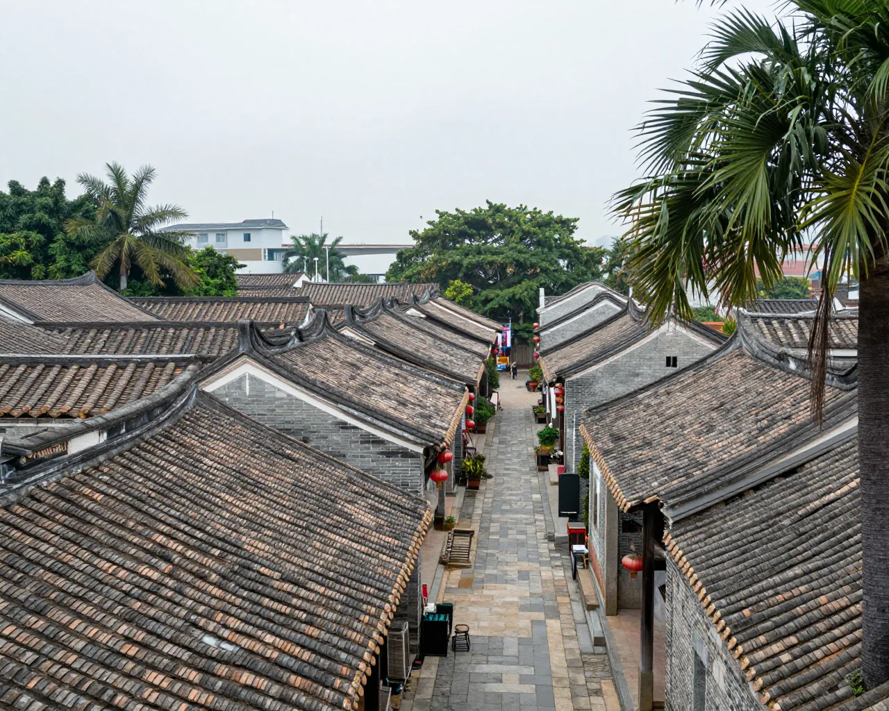 Antiga cidade de Tangjia vira modelo nacional de turismo em Zhuhai