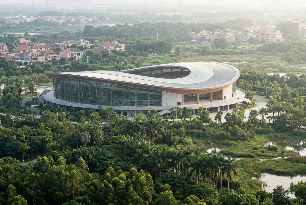 Arena reformada em Doumen será casa do time de Zhuhai na liga provincial