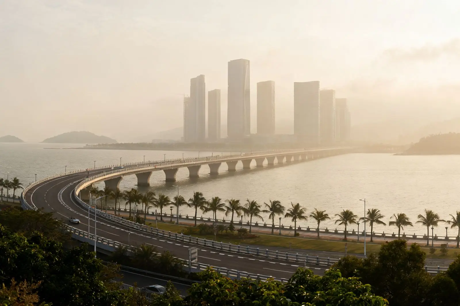 Carros de Hong Kong poderão entrar em Guangdong pela Ponte HK-Zhuhai-Macau a partir de julho