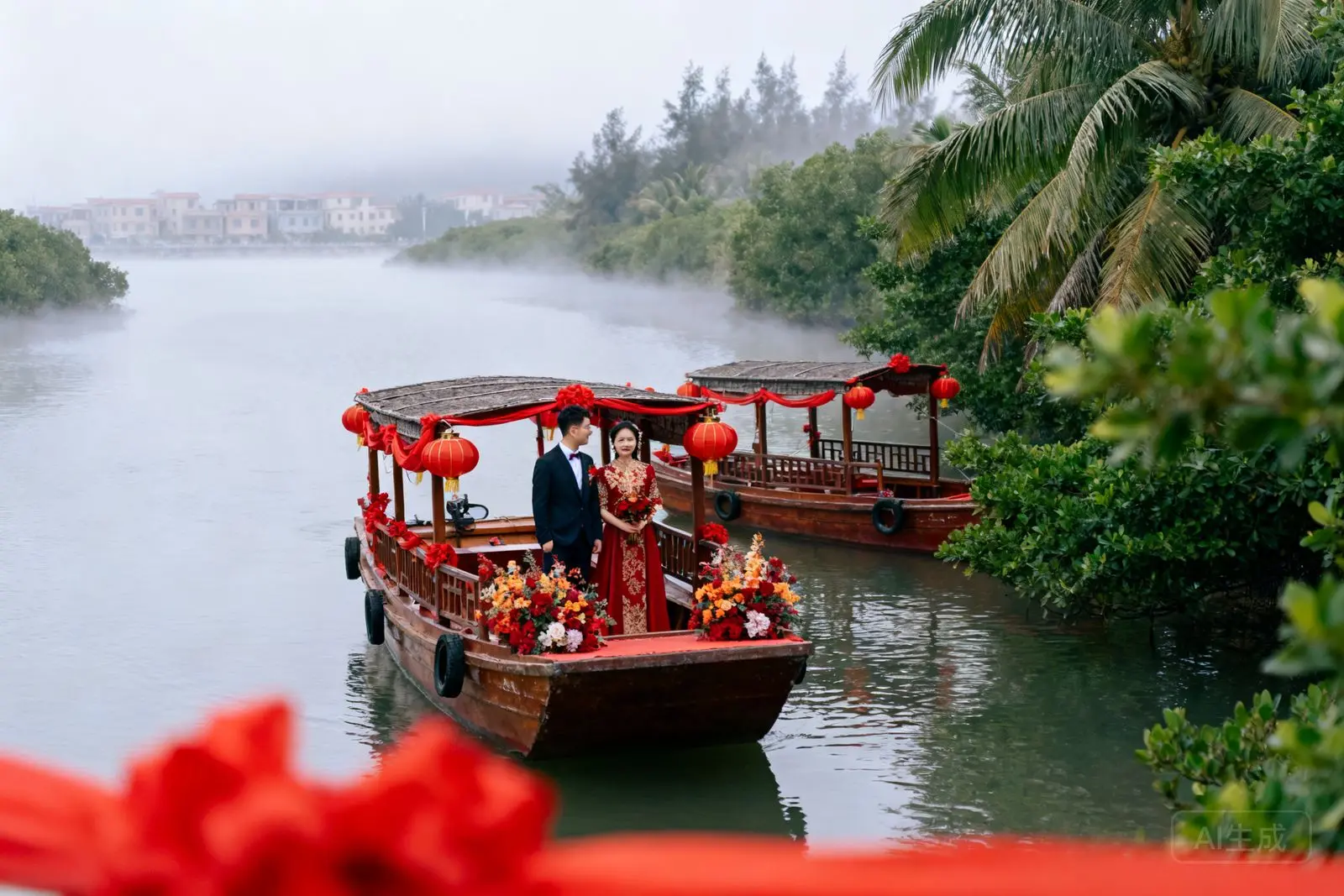 Casamento em barco é atração de Ano Novo em Zhuhai