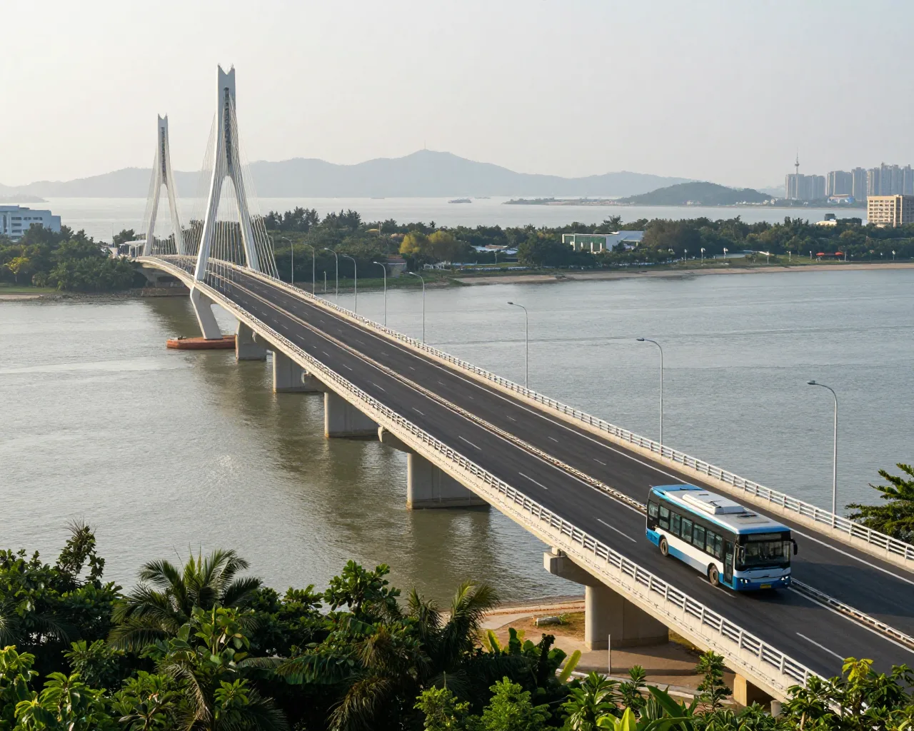 De Hengqin ao aeroporto de Zhuhai em 25 minutos sem transbordo