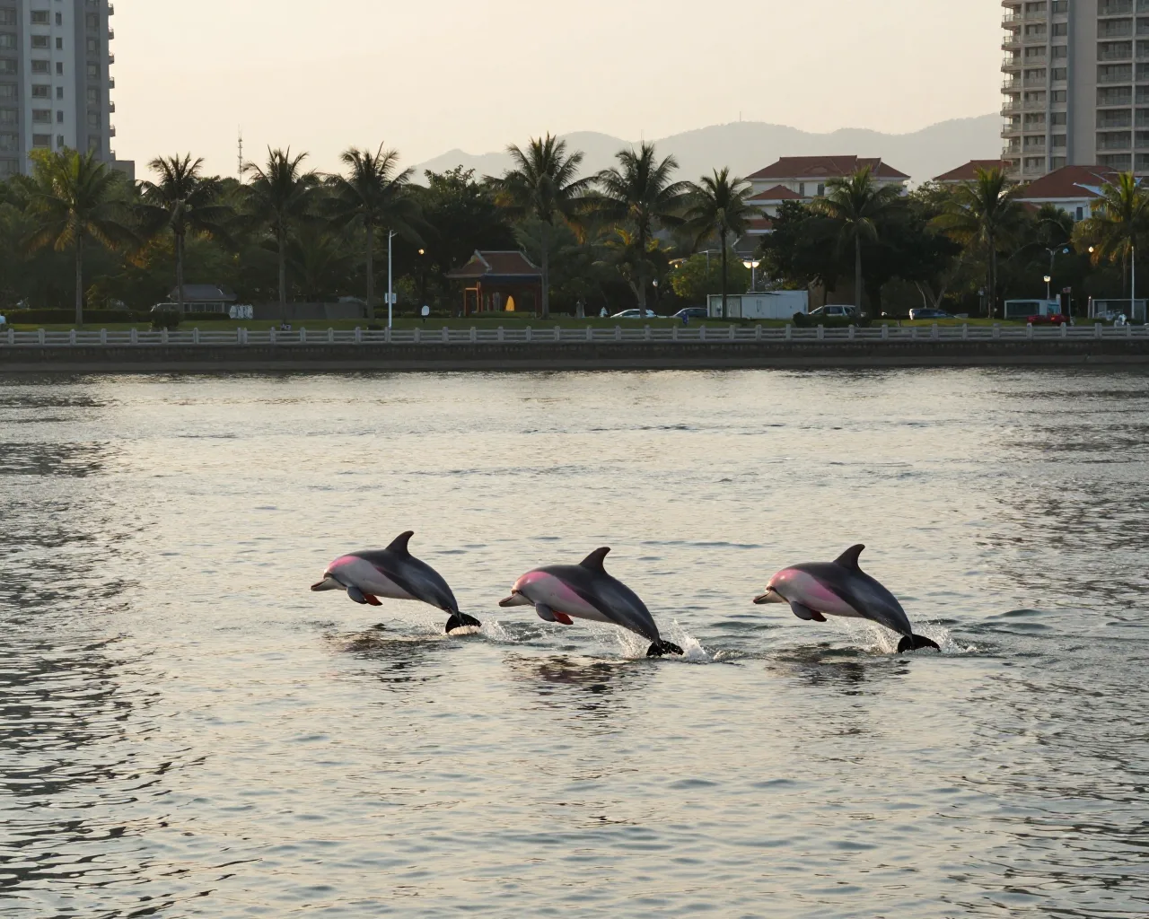 Documentário sobre golfinhos-brancos estreia em Zhuhai