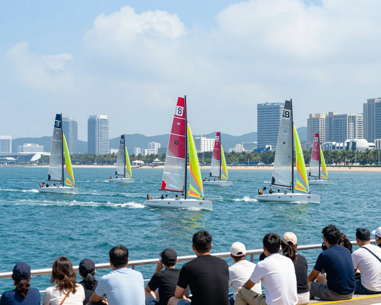 Equipe de Zhuhai vence regata de vela na Grande Baía