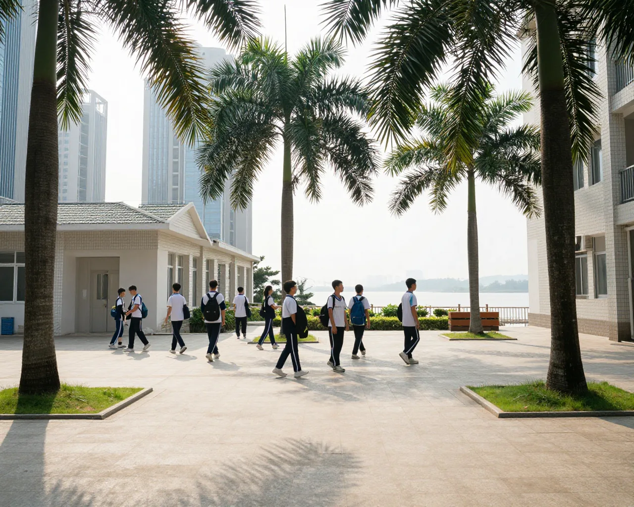 Escolas de Zhuhai recebem selo de proteção à baleia-branca-chinesa
