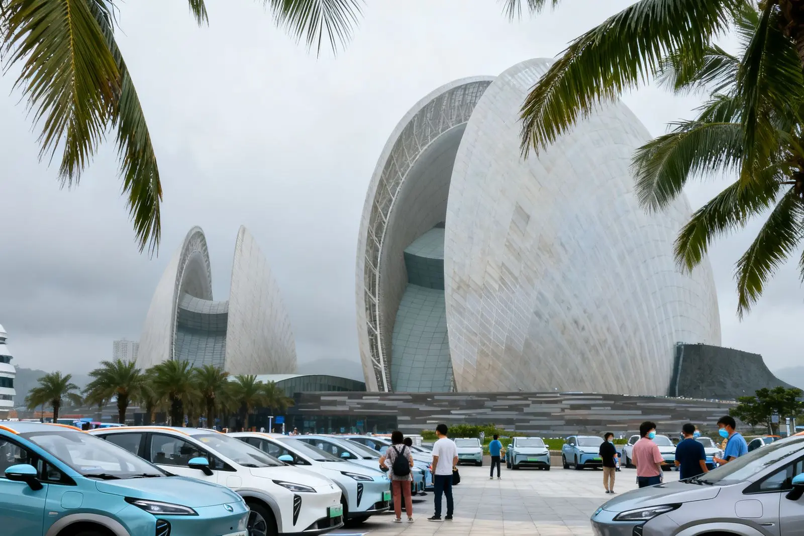 Feira de carros em Zhuhai vende 671 veículos em um fim de semana
