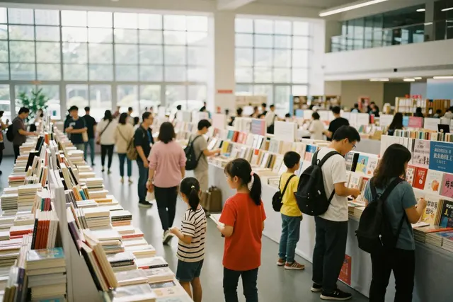 Fim de semana em Zhuhai: feira de livros vira ponto de encontro para famílias