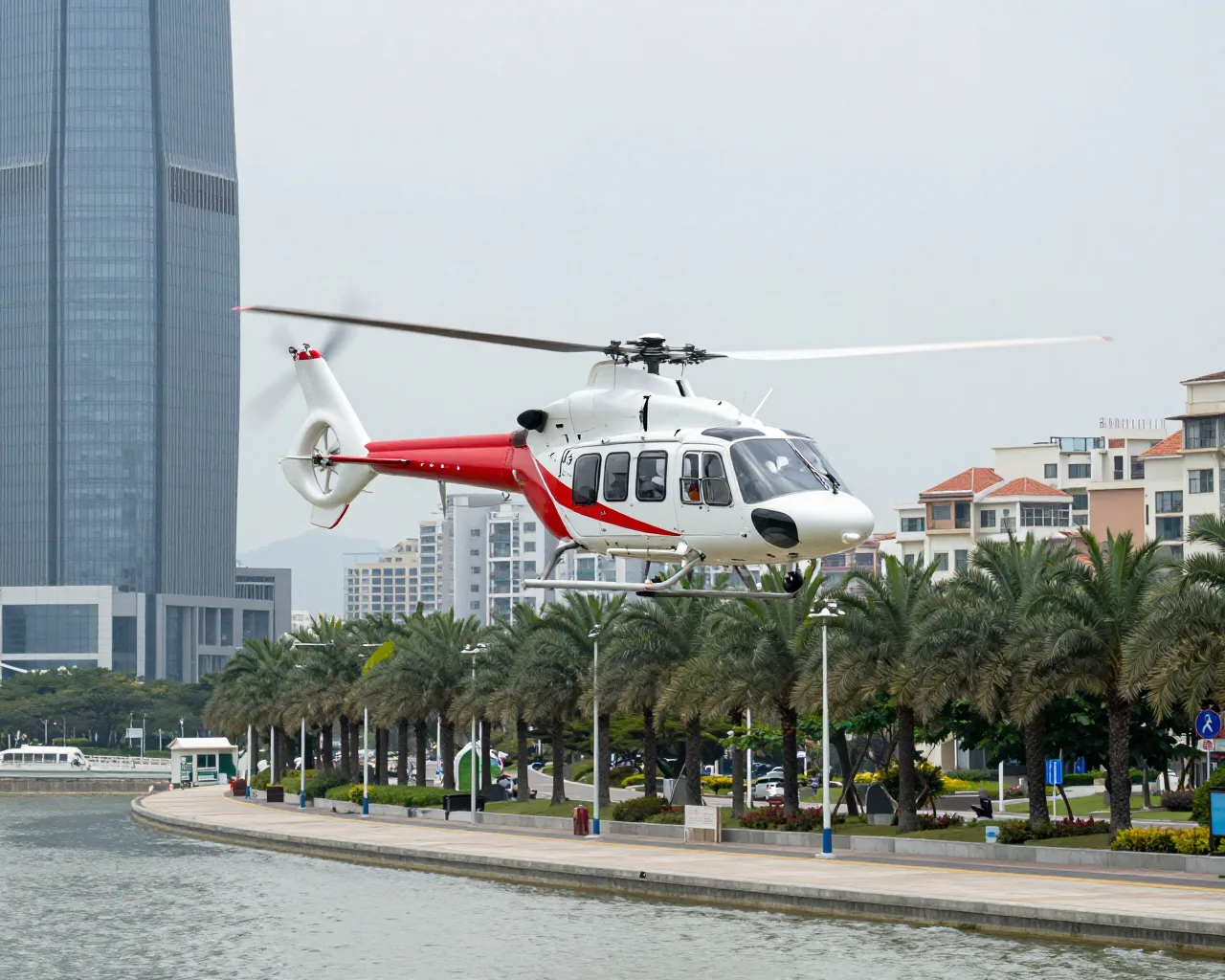 Helicóptero liga Hengqin a Shenzhen em 30 minutos
