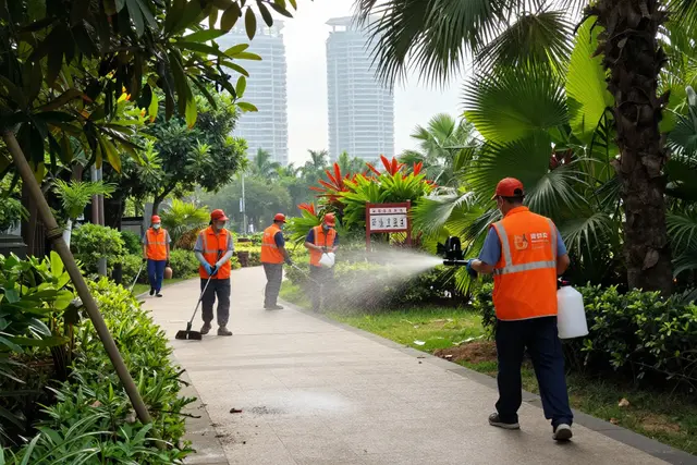 Hengqin intensifica limpeza e combate a mosquitos na Páscoa Chinesa