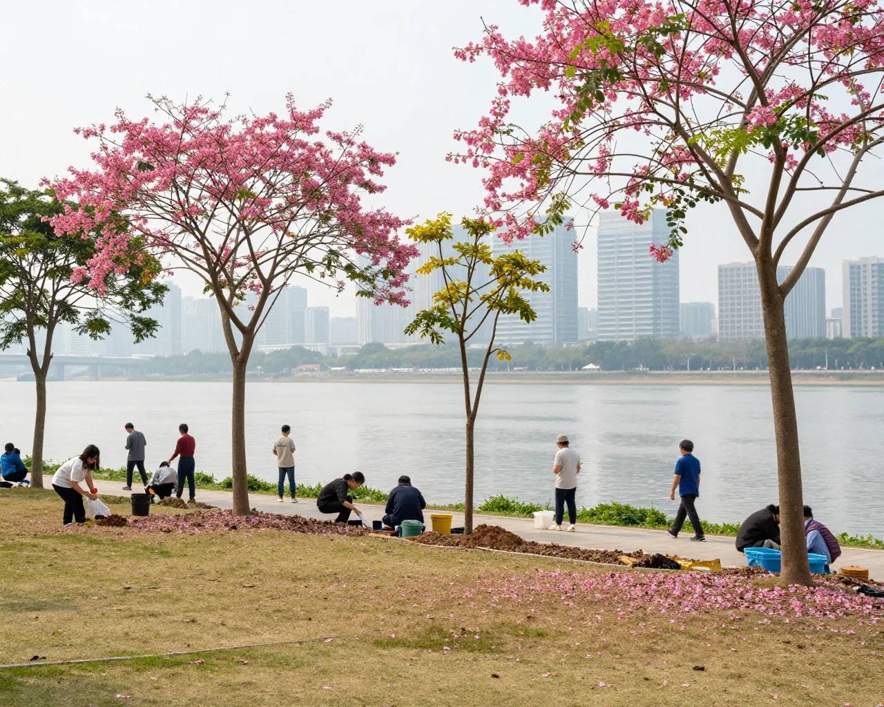 Hengqin lança Semana da Natureza com plantio simbólico para integrar Macau