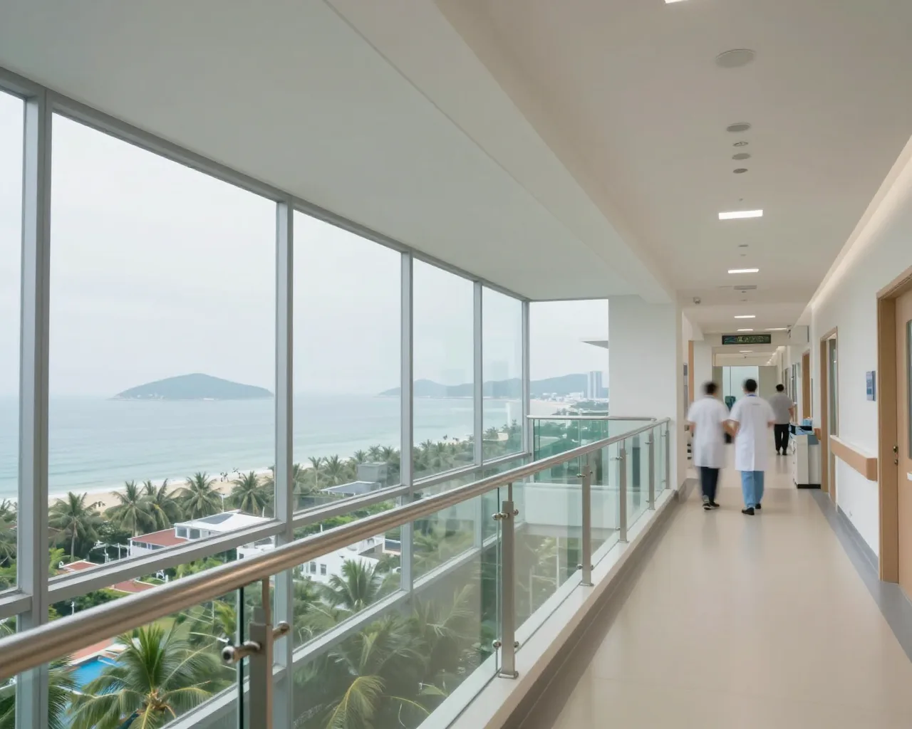 Hospital em Zhuhai amplia leitos com nova ala no 7º andar