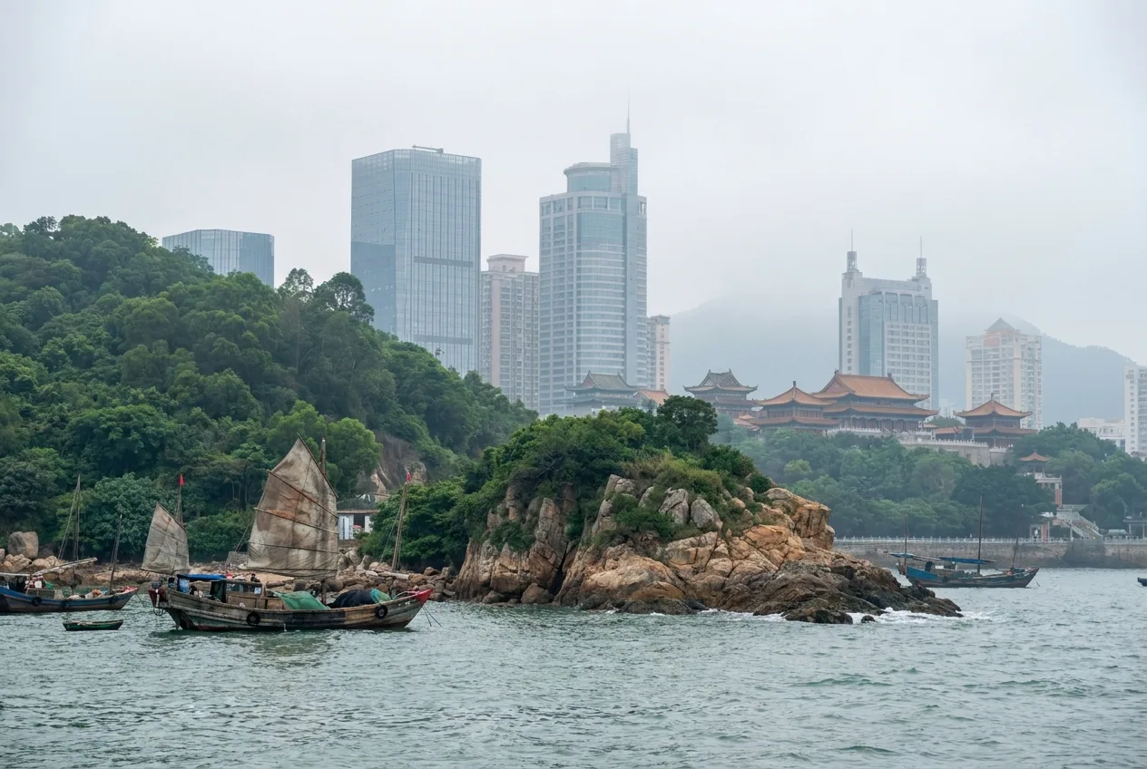 Ilha de Sanjiao (Changqin) (三角岛（长琴岛）)