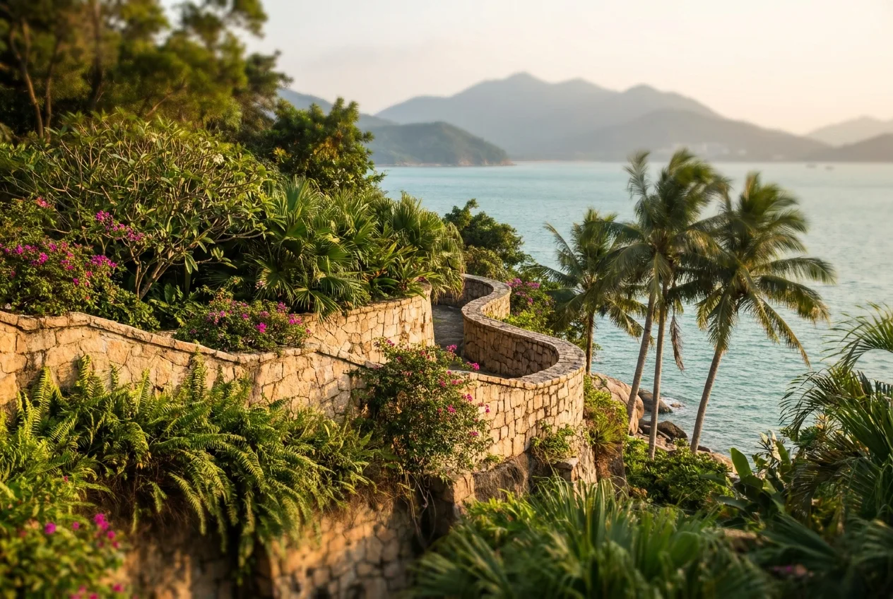 Ilhas de Zhuhai ganham muros decorativos e atraem recorde de turistas