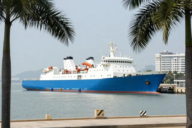 Maior navio de pesquisa da China chega a Zhuhai