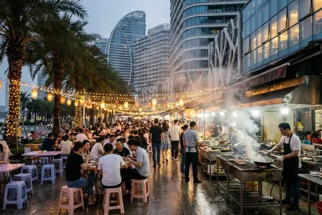 Mercado noturno de Jinding (金鼎夜市)