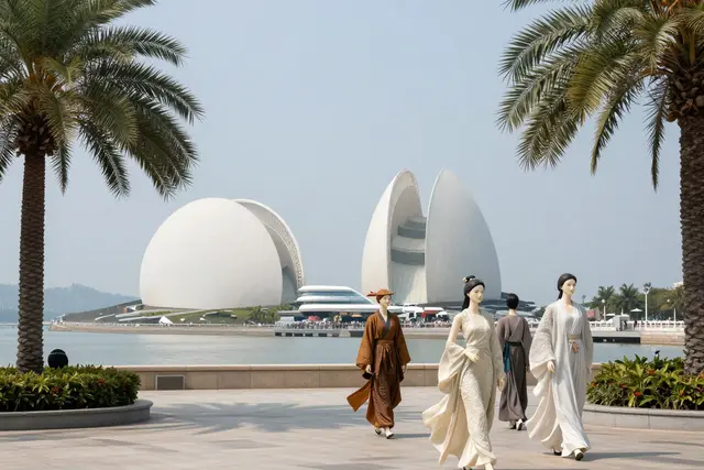 Moda e tradição chinesa se encontram na Semana da Moda de Zhuhai