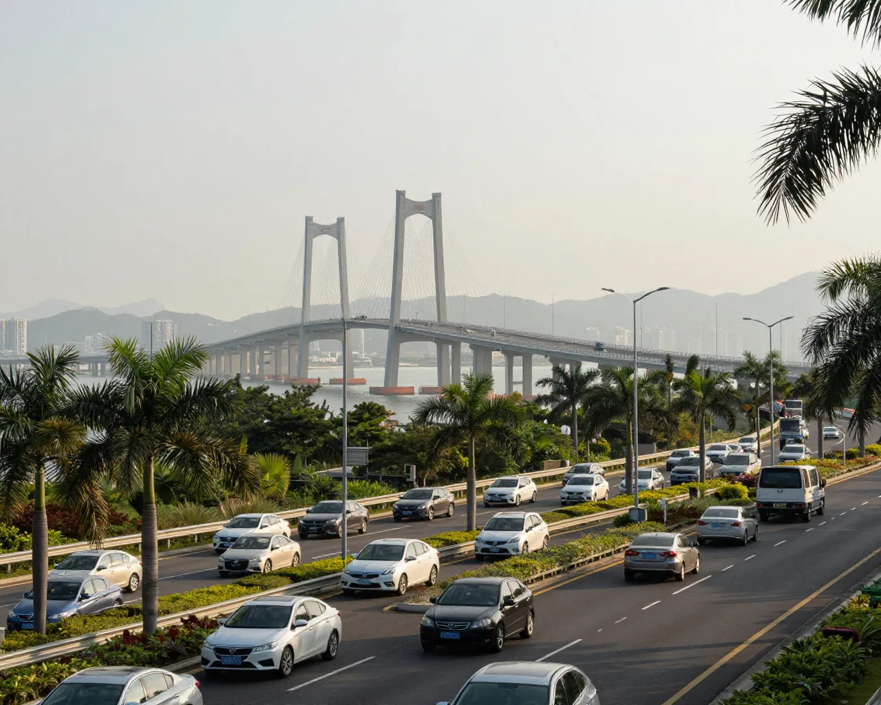 Motoristas de 5 novas cidades chinesas podem ir a Hong Kong de carro