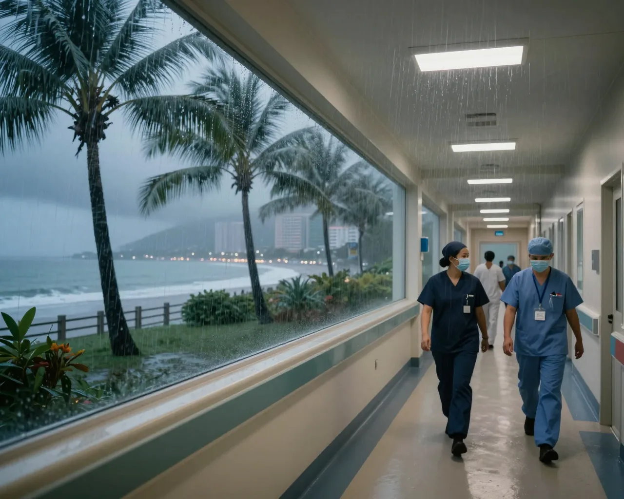 Nova-zeelandês 'Hagashi' atinge Zhuhai e serviços essenciais continuam operando