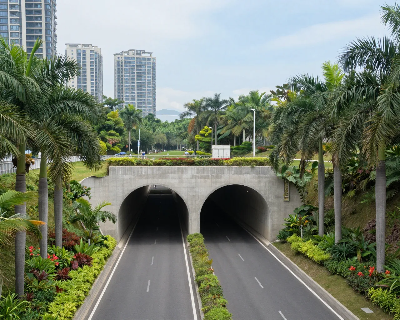 Novo túnel em Zhuhai reduz trajeto de 15 para 6 minutos
