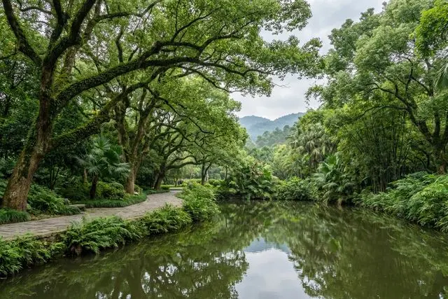 Parque Florestal de Jianfengshan (尖峰山森林公园)