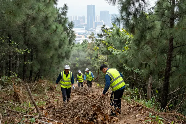 Parques de Zhuhai preparam segurança para o festival de Chongyang