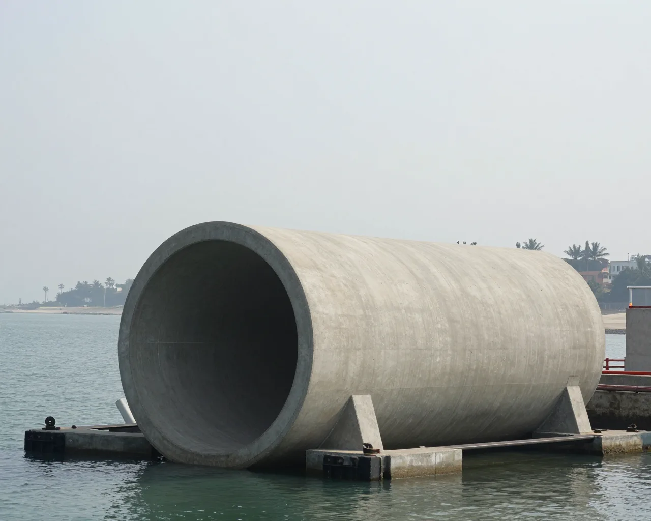 Peça gigante de 80 mil toneladas é concluída no túnel da Shenzhen-Zhongshan