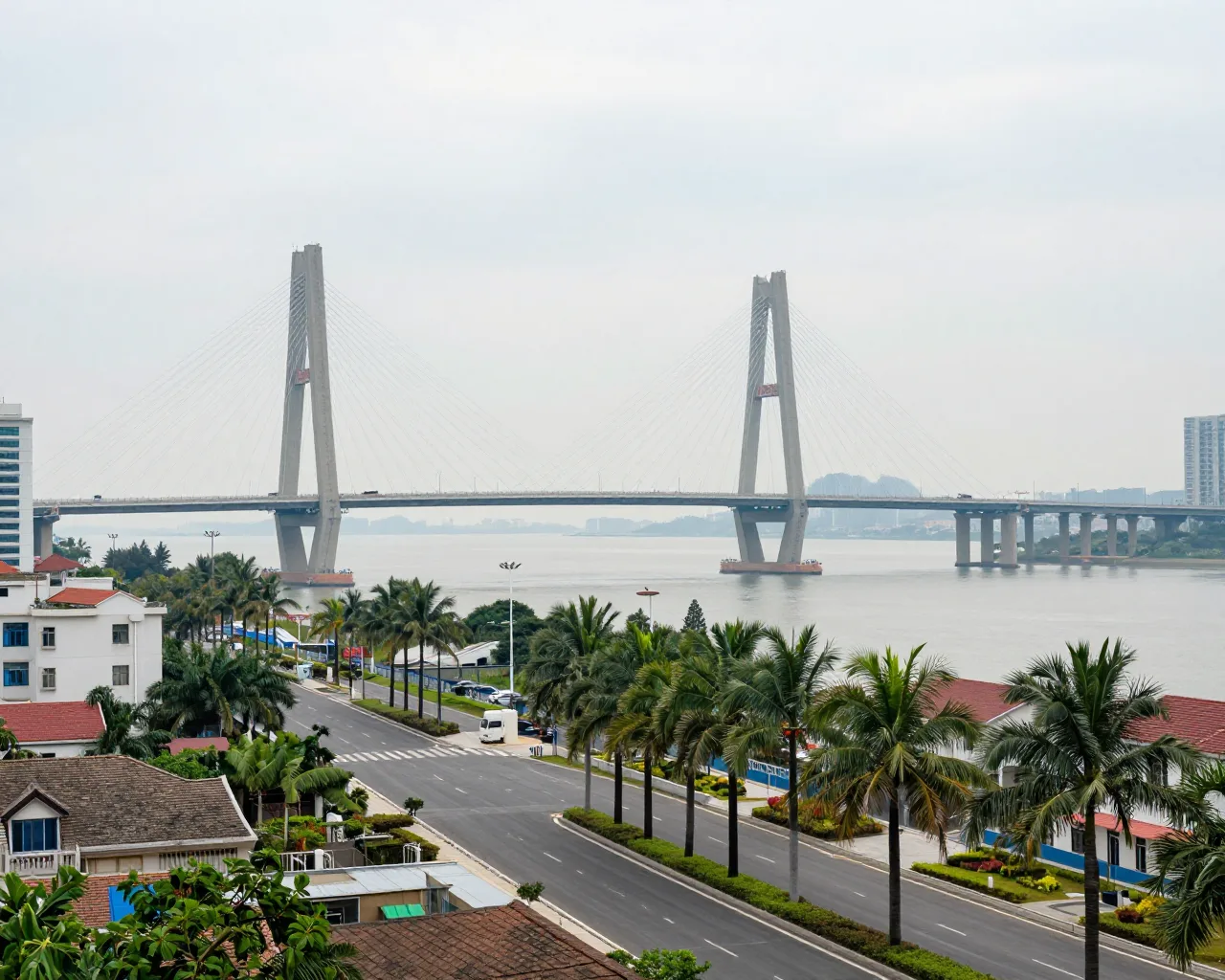 Ponte sobre o Jitimen se fecha em Zhuhai; rodovia deve abrir em 2023