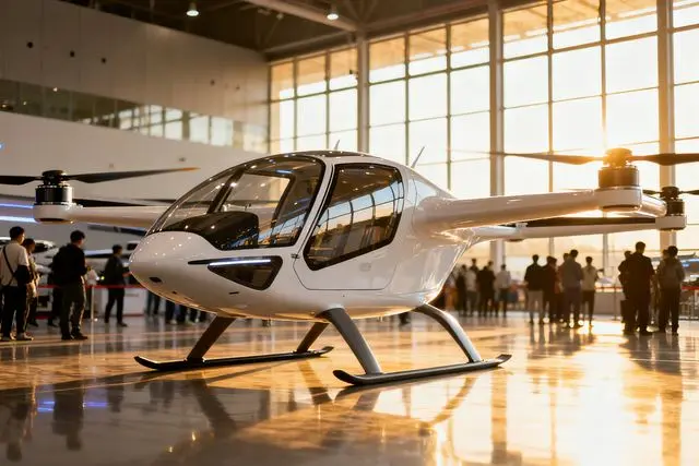 Táxi aéreo e supercarro voador: o futuro da aviação chega a Zhuhai
