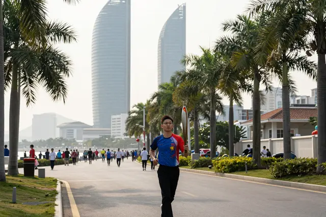 Torch relay in Hong Kong and Macau features Zhuhai athletes and tech