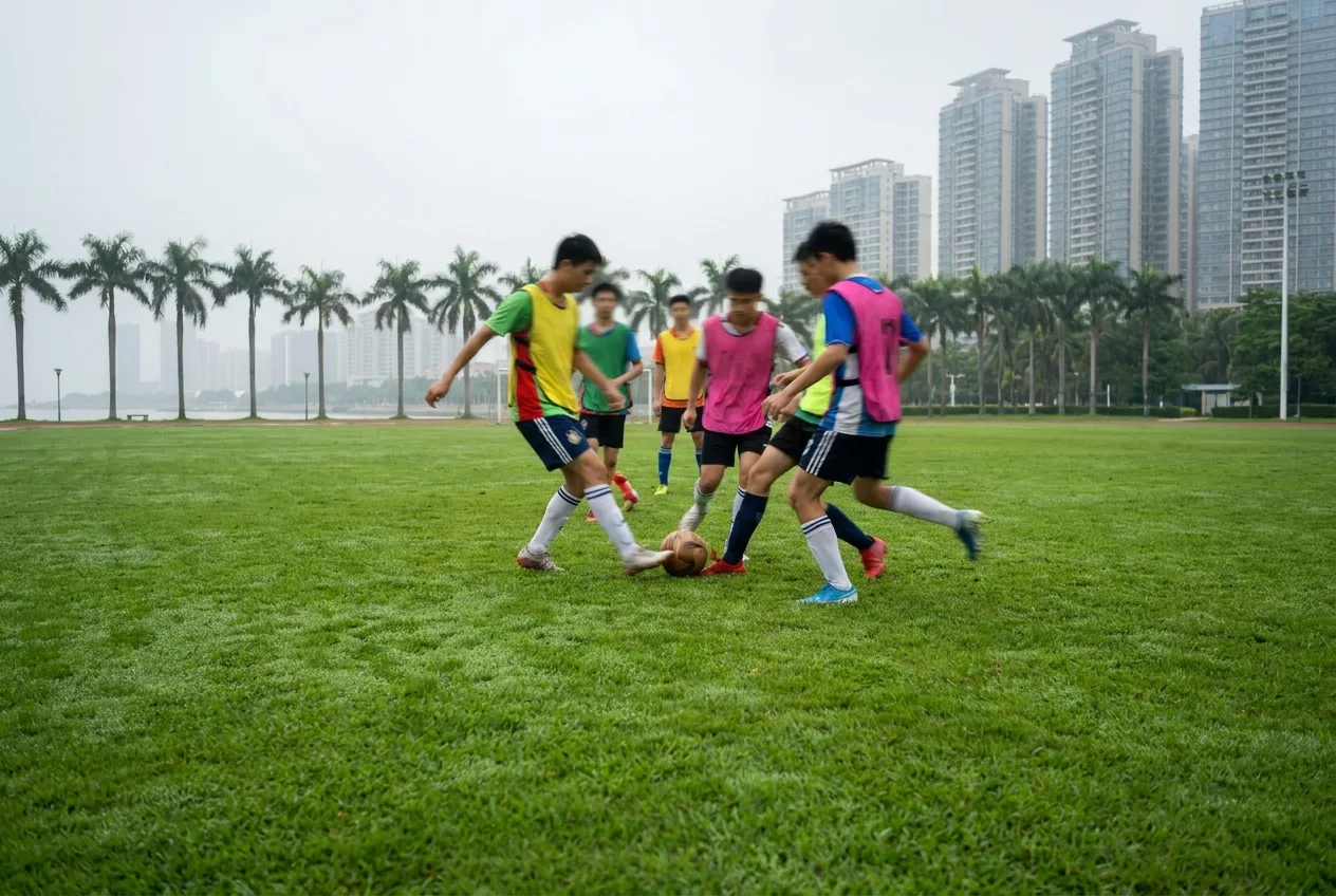Torneio de futebol reúne estudantes de Guangdong, Hong Kong e Macau em Zhuhai