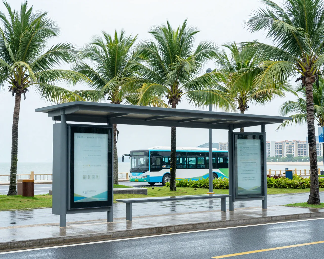 Três novas paragens de autocarro na Zona A dos Novos Aterros Urbanos