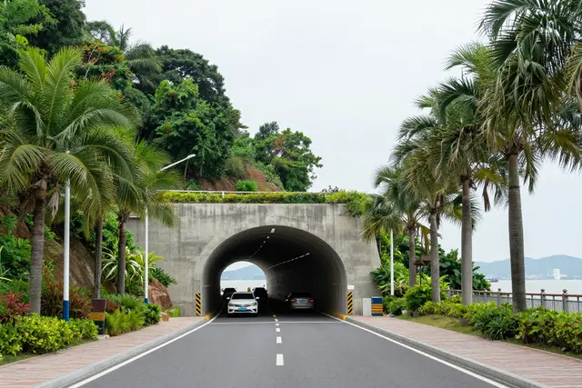 Túnel em Zhuhai liga praia e parque em 3 minutos