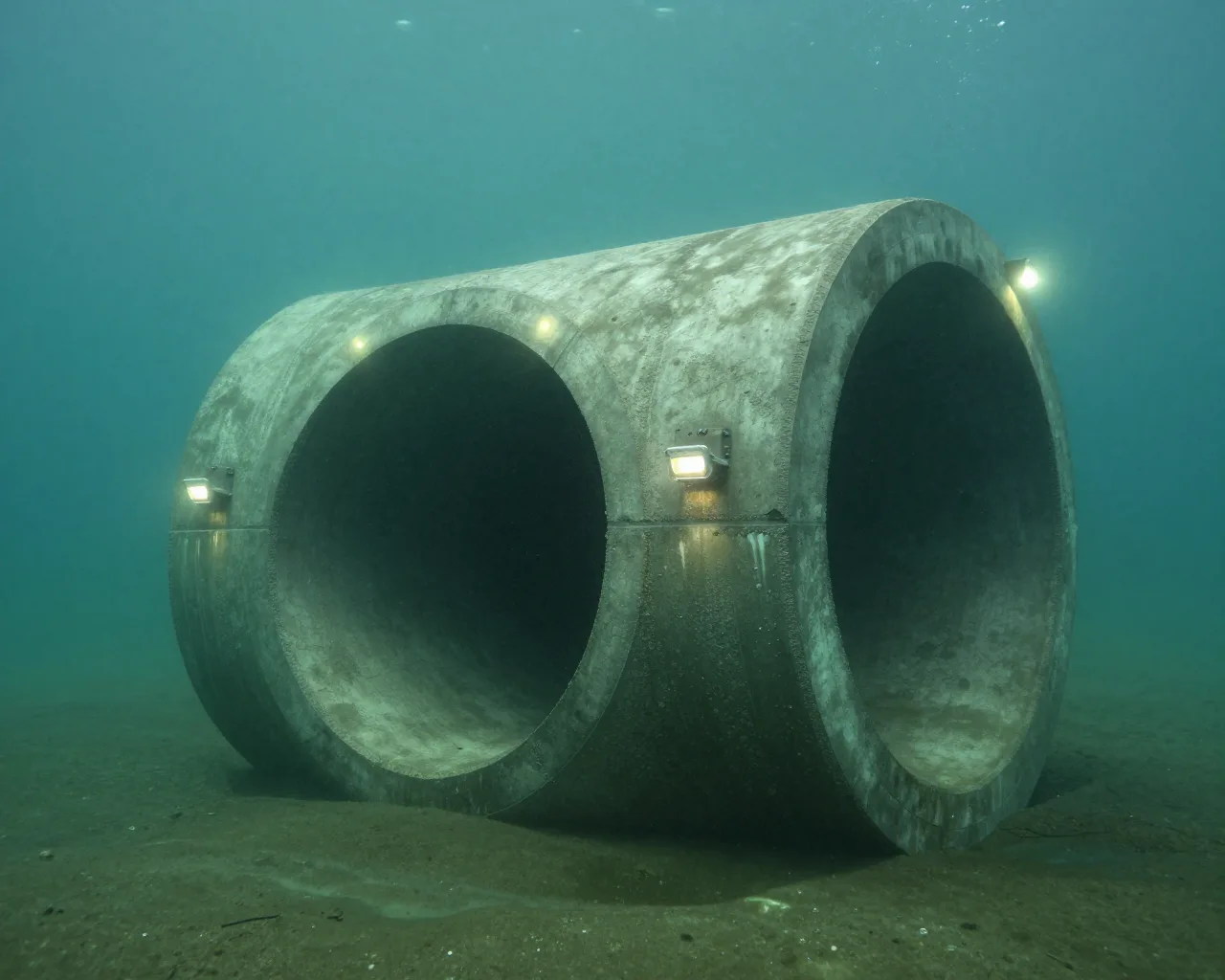 Túnel submerso da Deep-Zhong conclui primeira conexão padrão