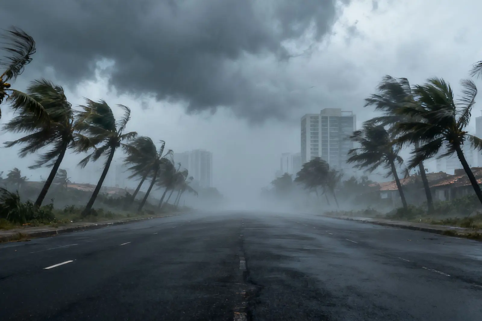 Typhoon forces full stop in Zhuhai: borders closed, 'five stops' in effect