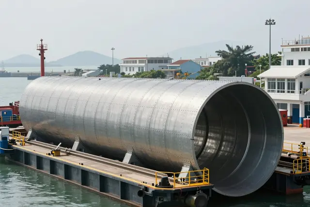 Última seção do túnel submerso da Deep Sea Channel concluída
