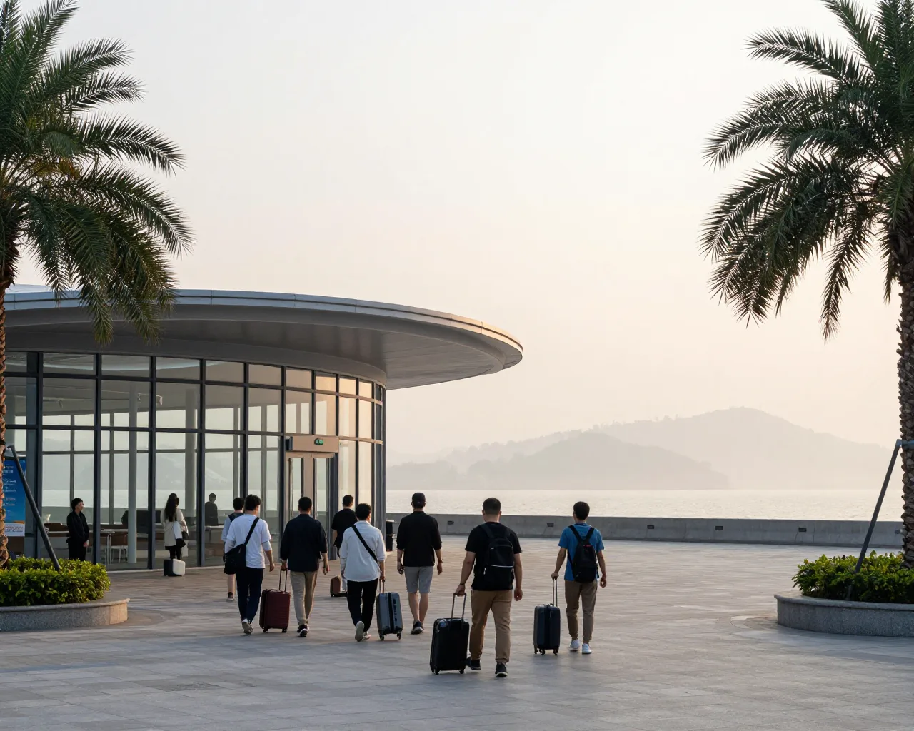 Zhuhai abre centro de atendimento exclusivo para turistas estrangeiros na Ponte HZMB