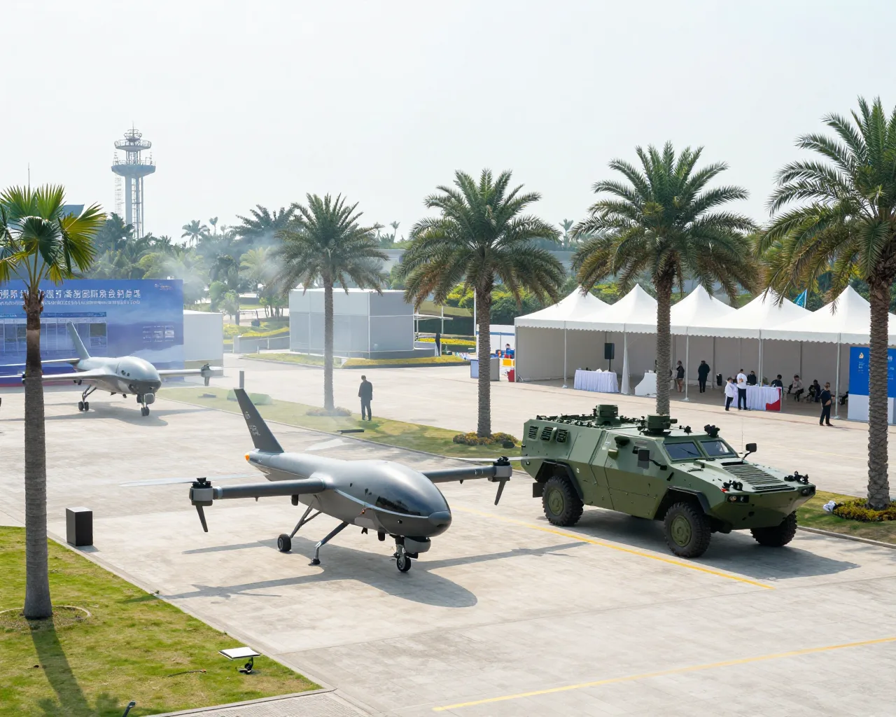 Zhuhai Airshow 2022 traz simulações interativas de combate e novos drones