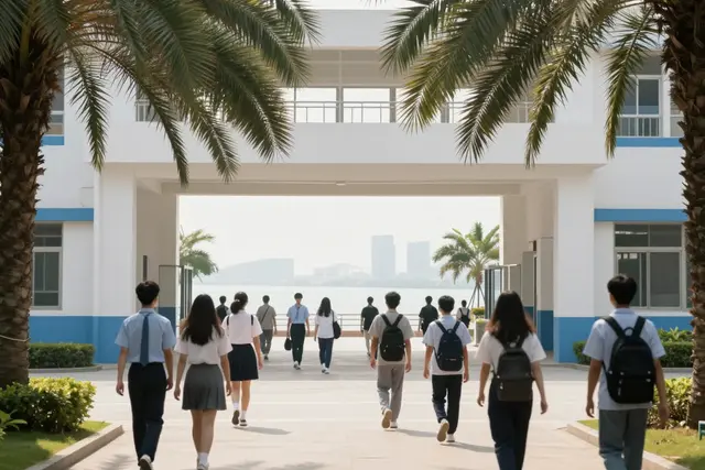 Zhuhai amplia vagas em escolas e eleva acesso ao ensino médio