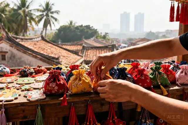 Zhuhai aquece comércio de ano novo com produtos criativos e entrega rápida