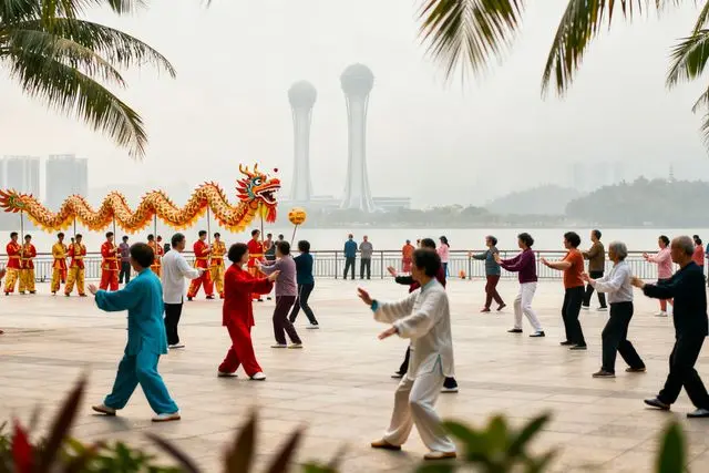 Zhuhai celebra Ano Novo com festival de esportes e saúde