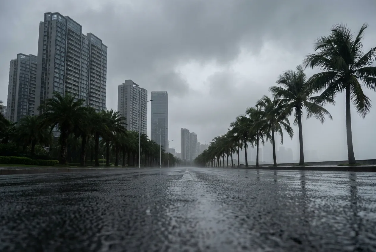 Zhuhai cria sistema de alerta para chuvas fortes antes da tempestade chegar