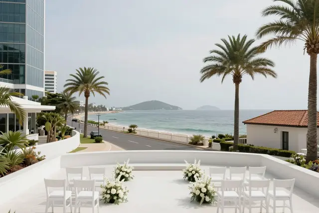 Zhuhai inaugura espaço para casamentos com vista panorâmica do mar