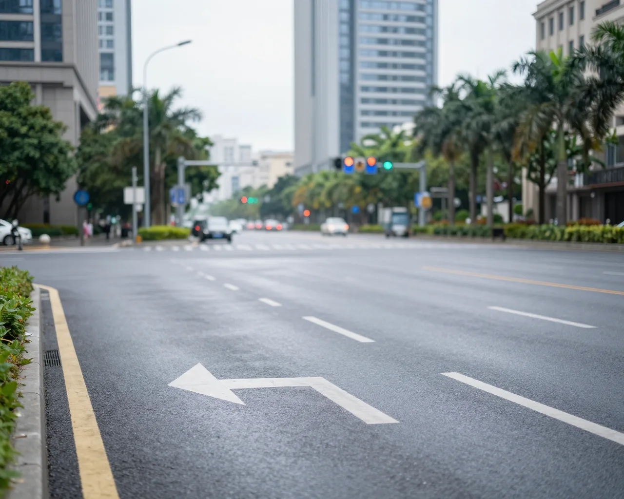 Zhuhai inova com faixas de conversão à esquerda posicionadas à direita