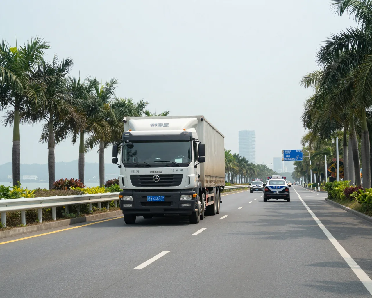 Zhuhai intensifica fiscalização contra caminhões à esquerda e direção sob efeito de álcool