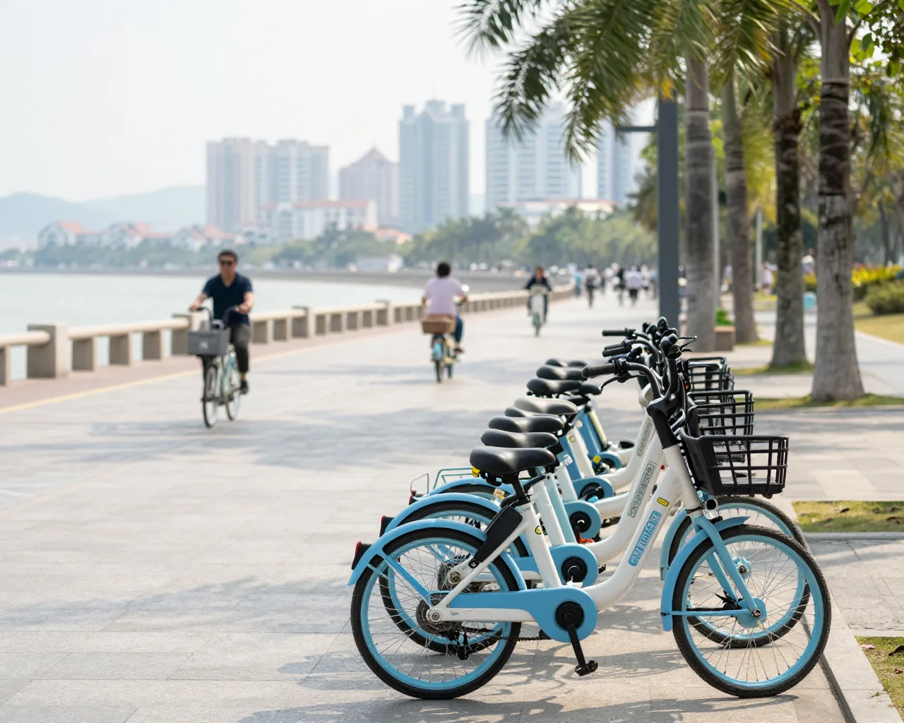 Zhuhai lança 6 mil bikes com assento para crianças