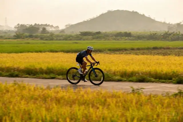 Zhuhai promove competição de ciclismo em meio a plantações de arroz no interior