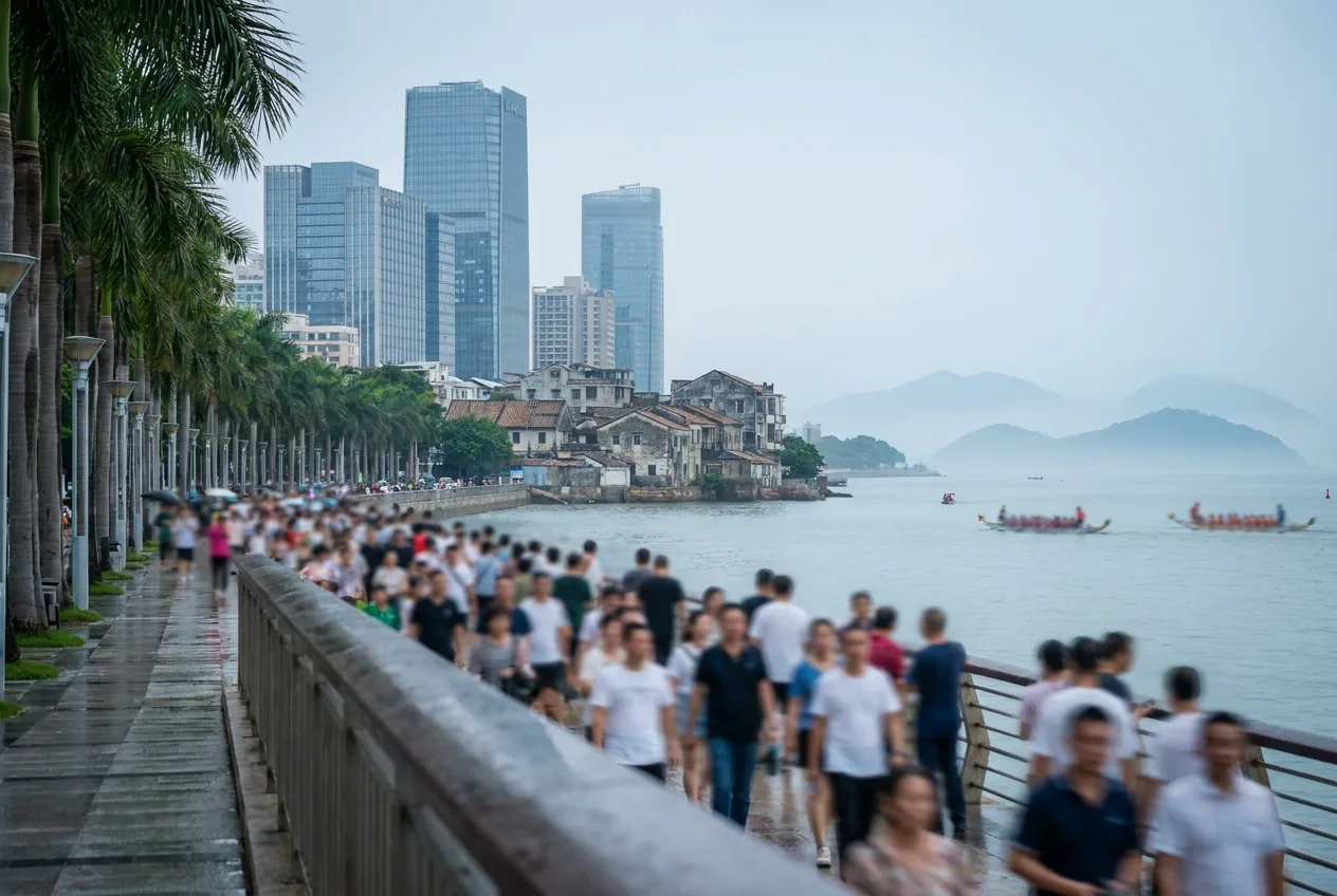 Zhuhai recebe mais de 200 mil visitantes no feriado do Barco Dragão
