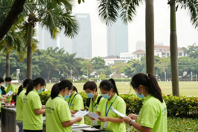 Zhuhai reforça atendimento voluntário a turistas no feriado de 1º de Maio