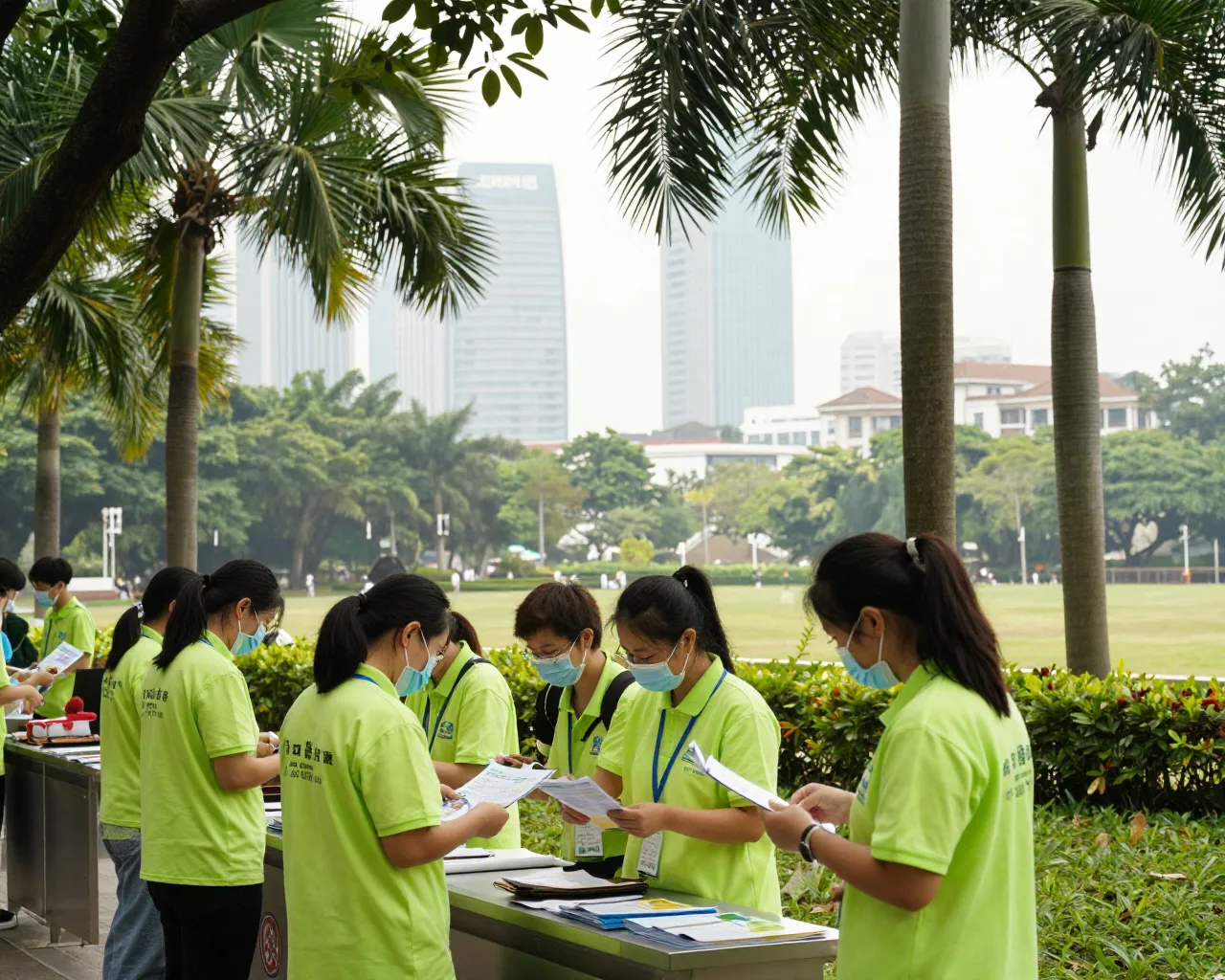 Zhuhai reforça atendimento voluntário a turistas no feriado de 1º de Maio