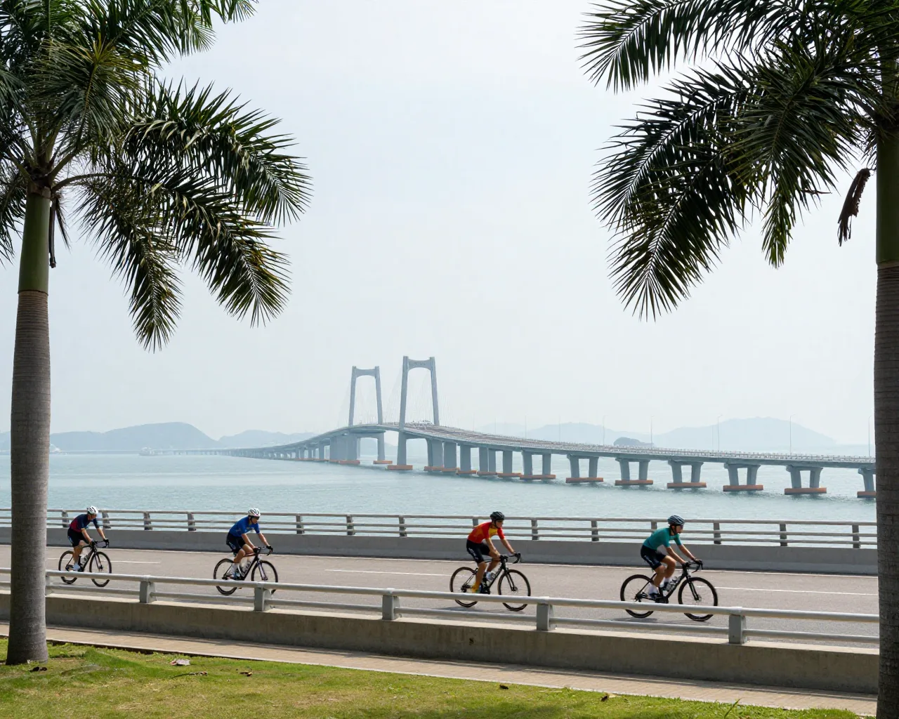 Zhuhai vira capital do ciclismo na China e conecta Macau e HK