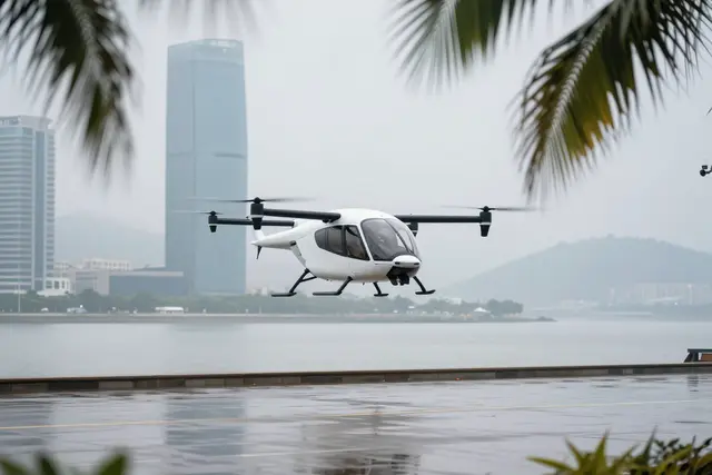 Zhuhai vira laboratório de voos de drones e táxis aéreos no sul da China